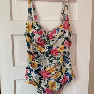 Torrid Floral Swimsuit